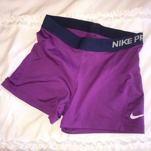 Nike pro shorts
